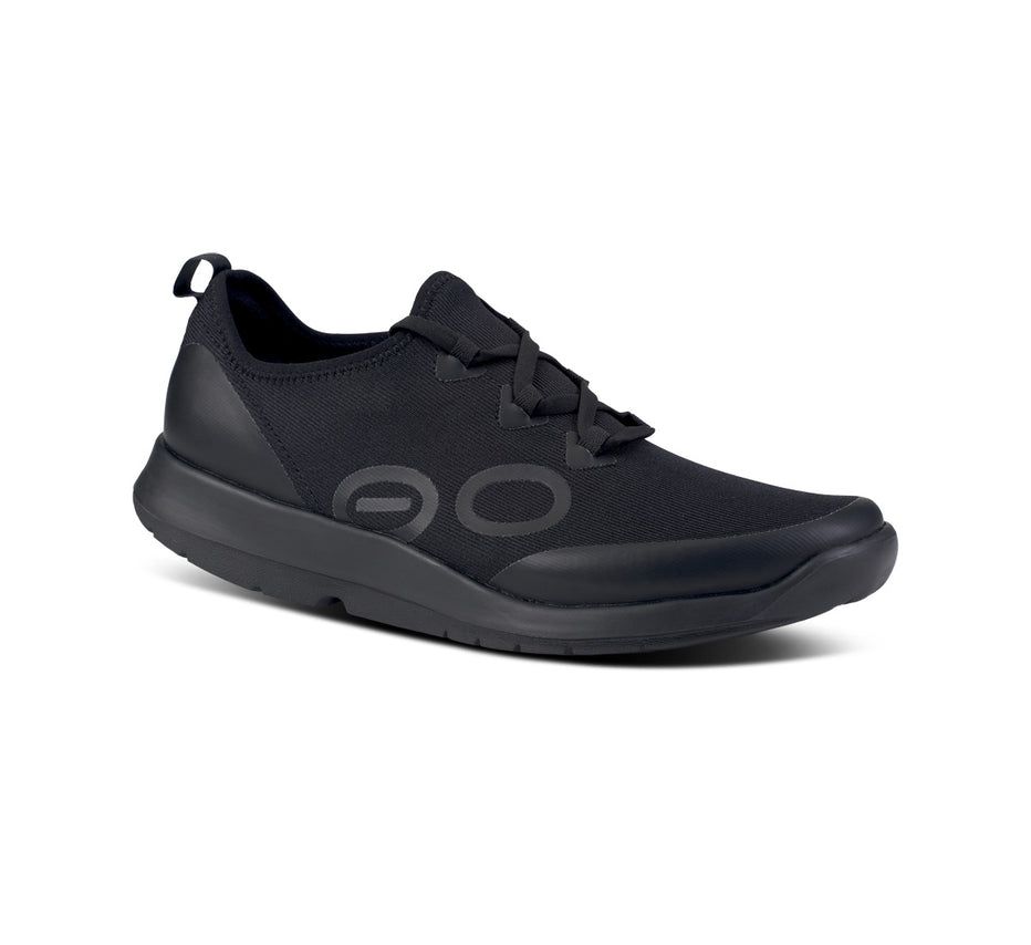 Oofos Women's Oomg Sport Ls Low - Sneakers Black ( XNQVA-0724 )